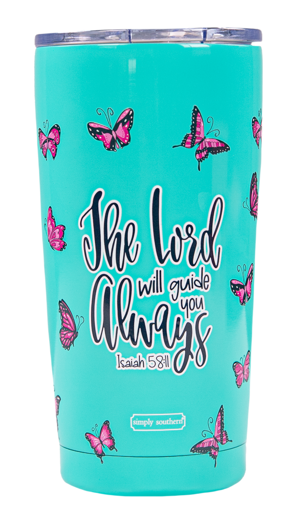 Graphic Tumbler 20 oz - Simply Southern - 24 hours cold / 8 hours hot