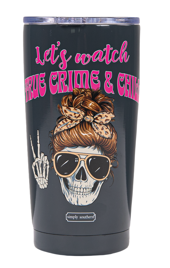 Graphic Tumbler 20 oz - Simply Southern - 24 hours cold / 8 hours hot