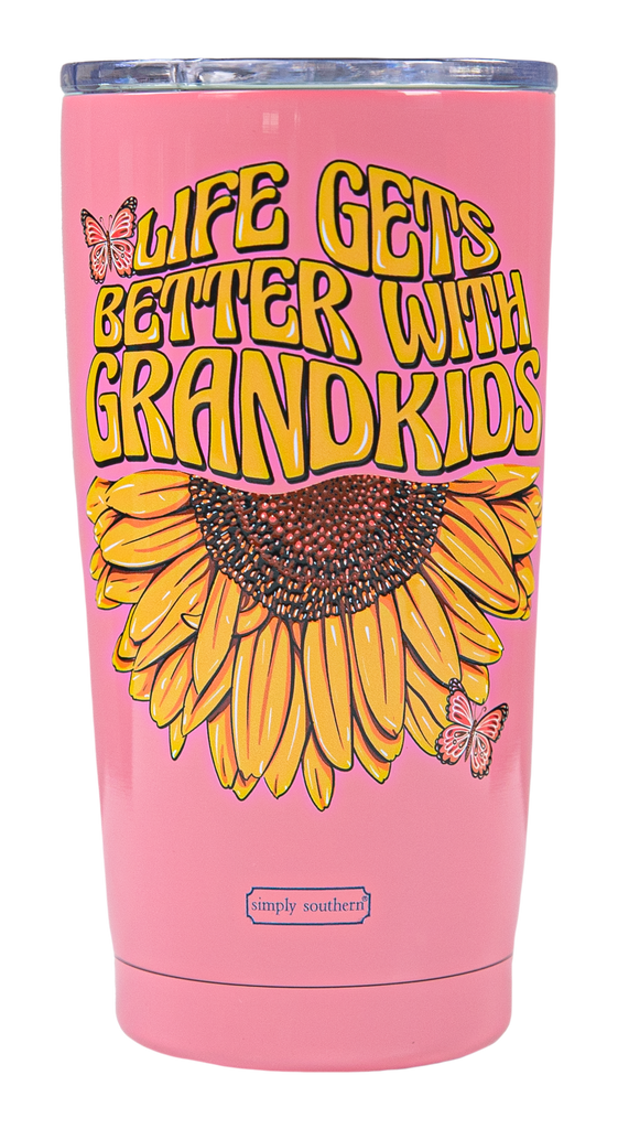 Graphic Tumbler 20 oz - Simply Southern - 24 hours cold / 8 hours hot