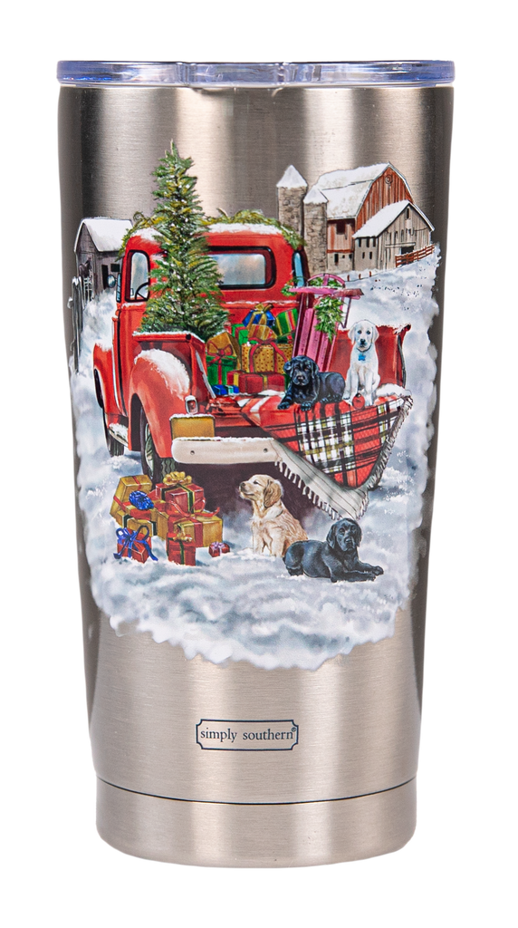Graphic Tumbler 20 oz - Simply Southern - 24 hours cold / 8 hours hot