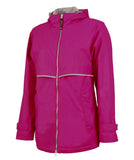 Charles River - New Englander Raincoat - Hot Pink