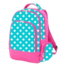 Navy Stripe Campus Backpack