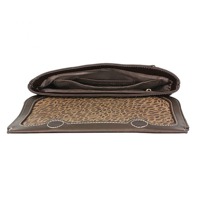 Criss Messenger Bag - Sunflower Brown - Vegan Leather - Chala