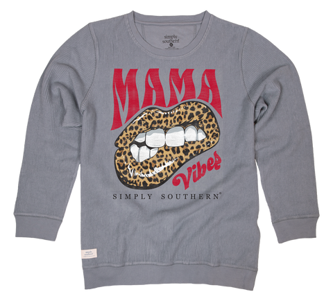 Mama Vibes - Lips - SS - F21 - Adult Crew