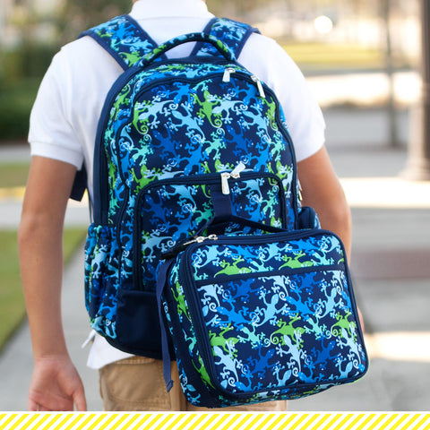 Gecko - Lizards Backpack Set