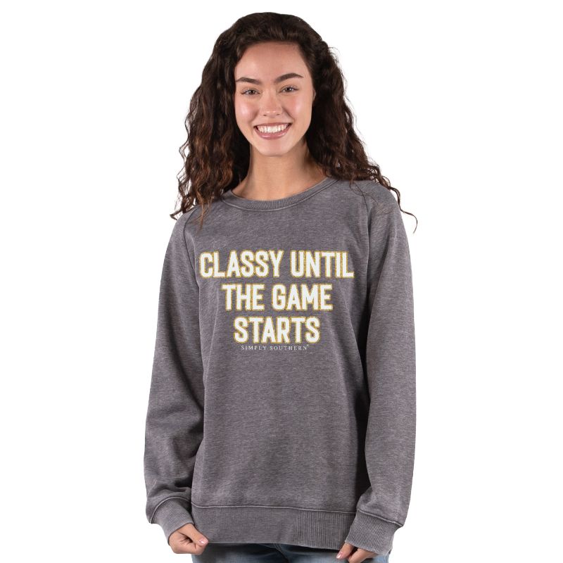 Classy Until The Game Starts - SS - F22 - Adult Crew