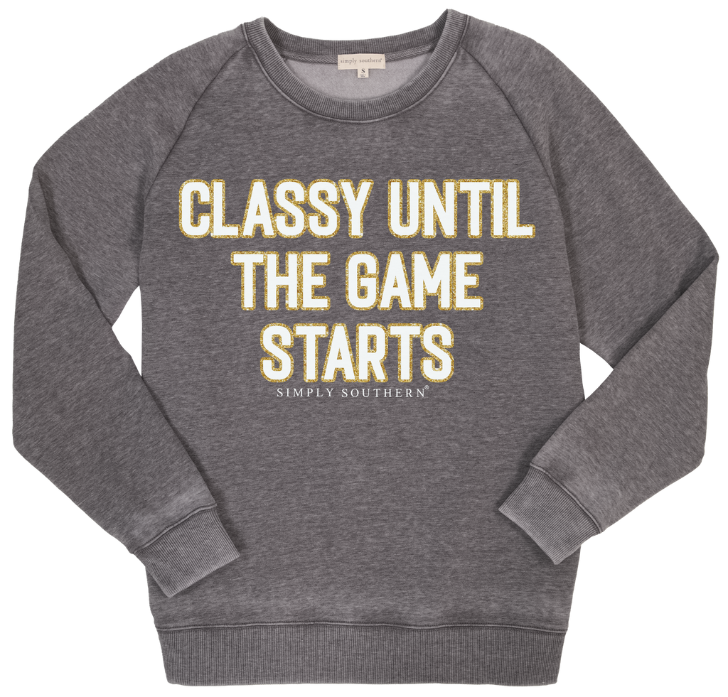 Classy Until The Game Starts - SS - F22 - Adult Crew