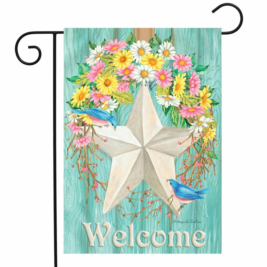 Spring Barnstar - Garden Flag