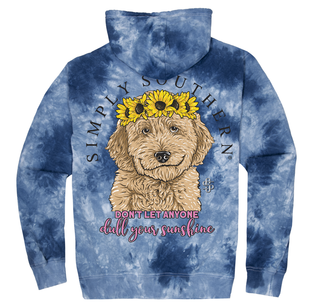 Don't Let Anyone Dull Your Sunshine - Dog - Sunflower - SS - F22 - Adult Hoodie