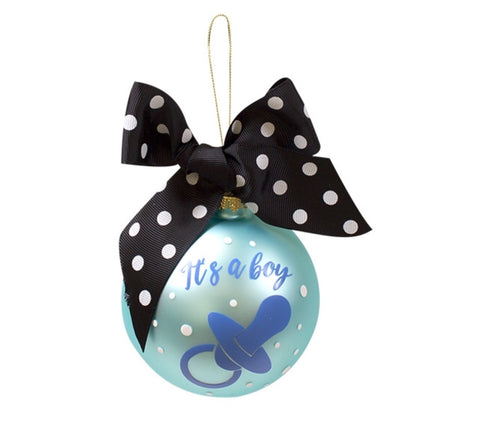 It's a Boy - Christmas Ornament