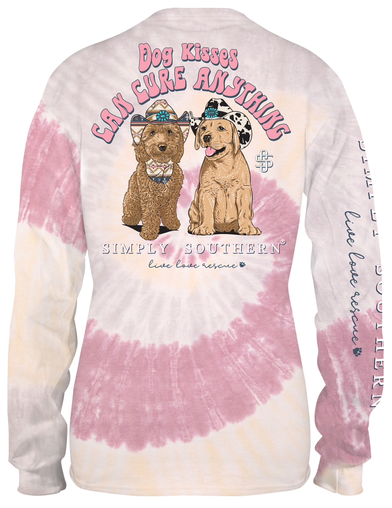 Dog Kisses Can Cure Anything - SS - F22 - Adult Long Sleeve