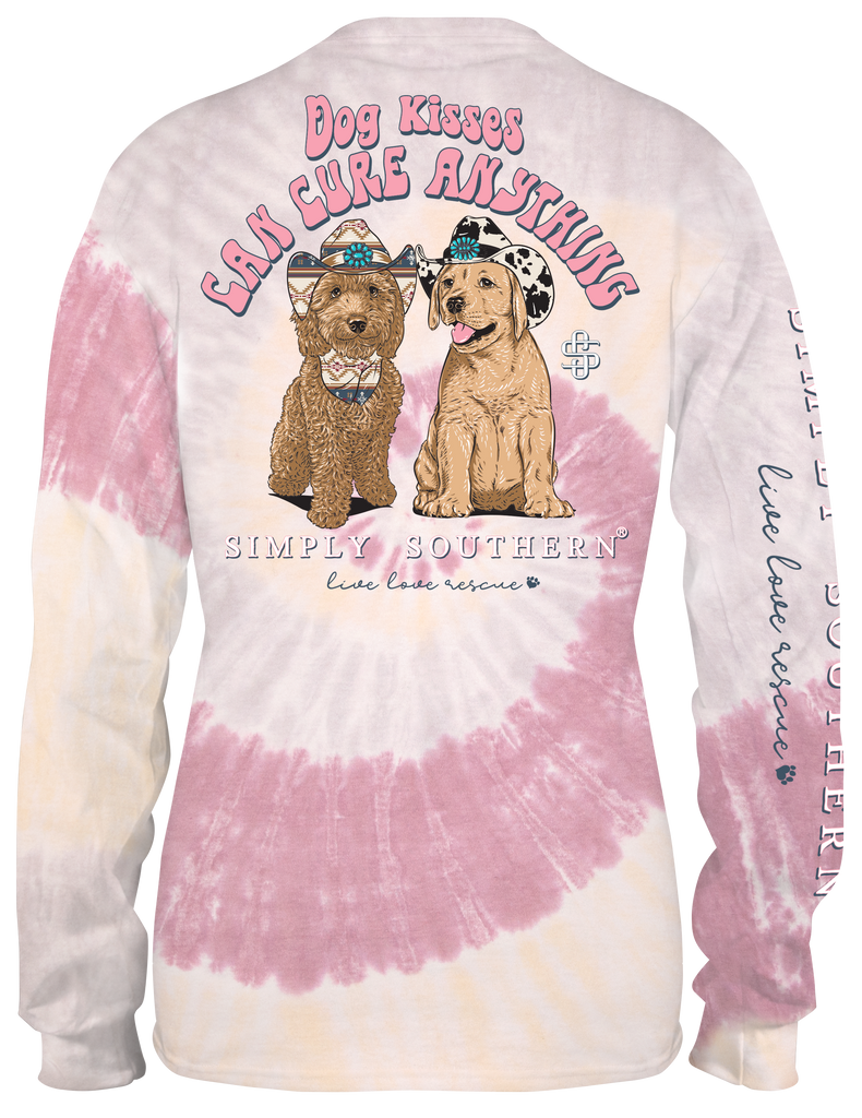Dog Kisses Can Cure Anything - SS - Adult Long Sleeve