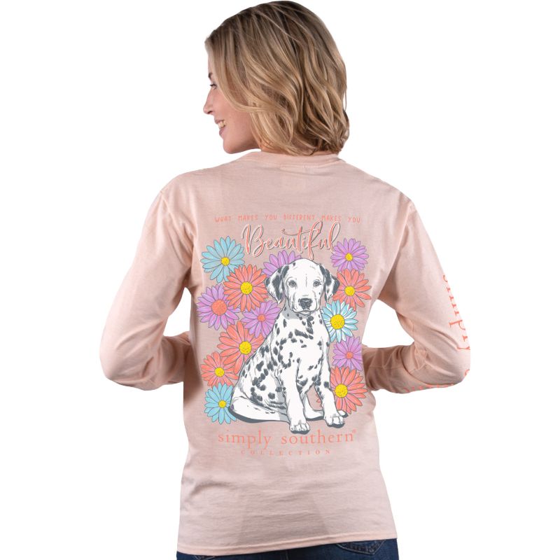 What Makes You Different Make You Beautiful - Dalmatian - SS - Adult Long Sleeve