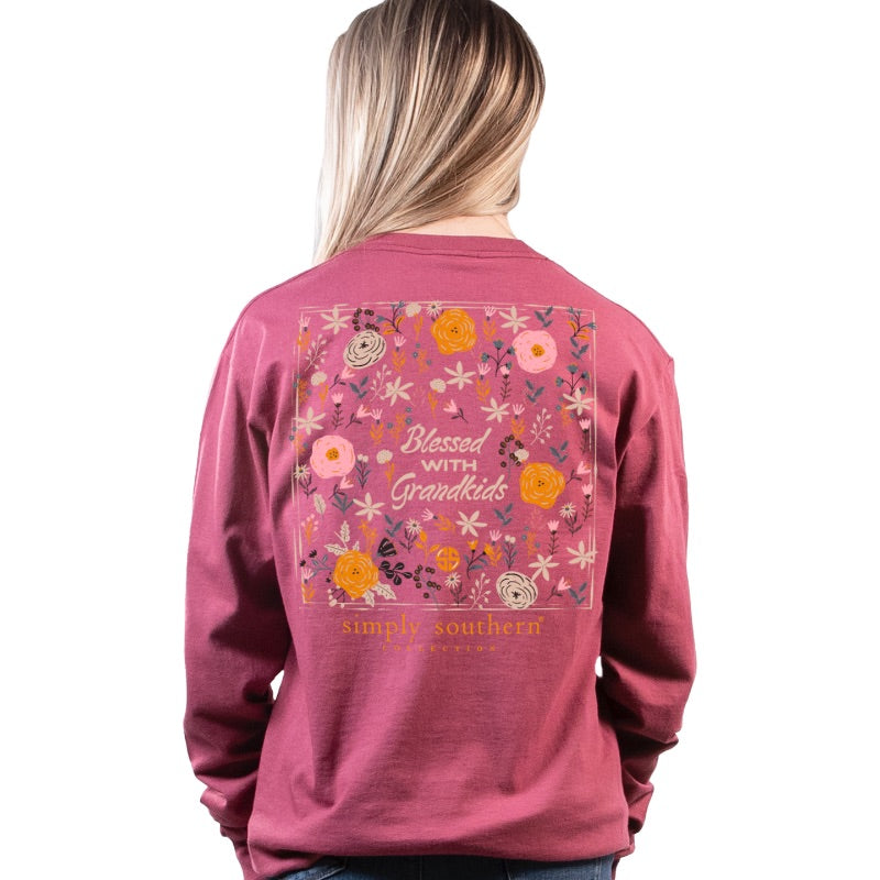 Blessed with Grandkids - SS - Adult Long Sleeve
