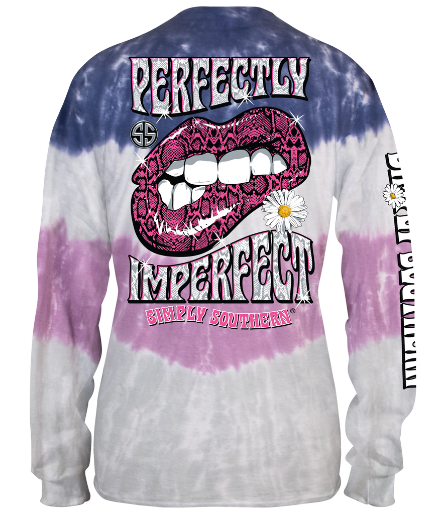 Perfectly Imperfect - Tie Dye - SS - Adult Long Sleeve