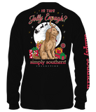 Is This Jolly Enough? - Santa - Dog - SS - F21 - Adult Long Sleeve