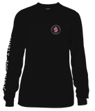 Breast Cancer Awareness - Strength, Courage and Support - Elephant - SS - Adult Long Sleeve