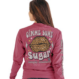 Spread Kindness - Gimme Some Sugar - Leopard Lips - SS - Adult Long Sleeve