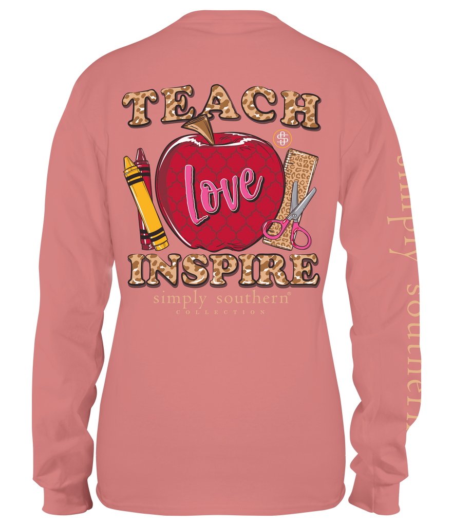 Teach Love Inspire - Teacher - SS - Adult Long Sleeve