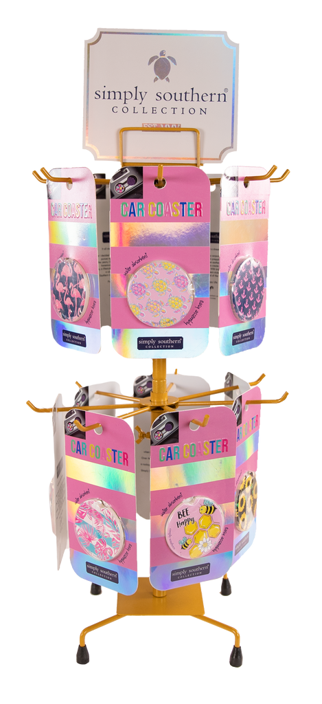 Car Coaster - Happy - S20 - Simply Southern