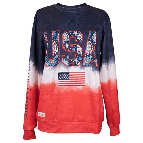 Coastal USA - Tie Dye - SS - S21 - Adult Crew