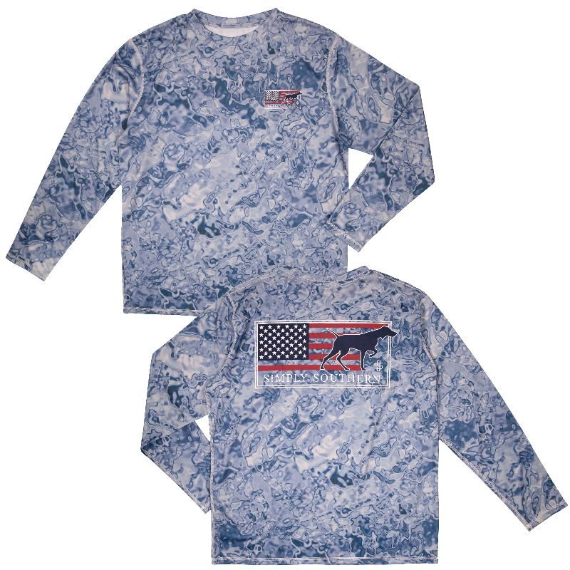 Rash Guard - Patriot - S23 - Simply Southern