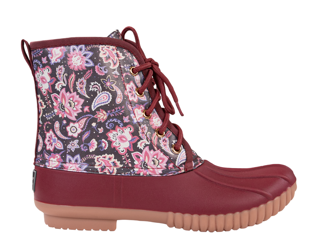 Rain Boots Lace Up - Bloom - F21 - Simply Southern