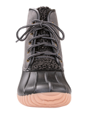 Rain Boots Lace Up - Dark Grey - F21 - Simply Southern