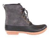Rain Boots Lace Up - Dark Grey - F21 - Simply Southern