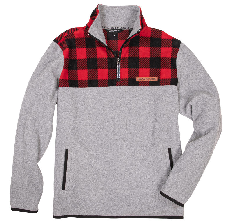 MN Simply Fleece - Plaid - F21 - Simply Southern