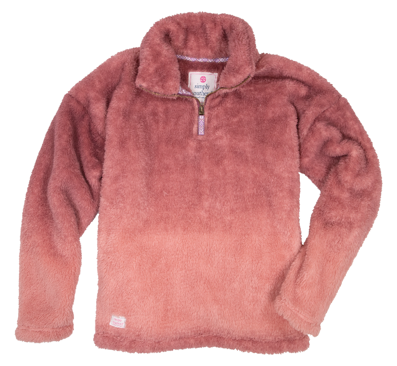 Ombre Pullover - Maroon - F21 - Simply Southern