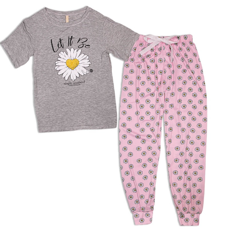 Let It Be - Daisy - SS - F21 - Adult PJ Set