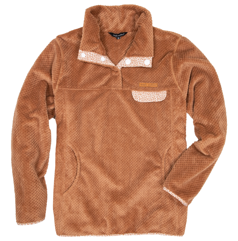 Simply Soft Sherpa Camel - Pullover - F21 - Simply Southern