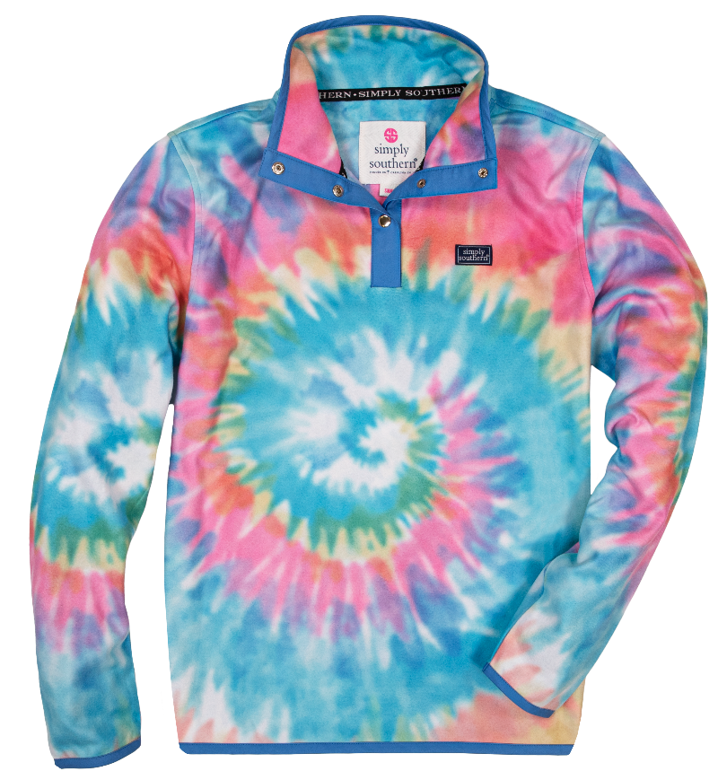 Tie Dye Pullover - Multi-Color Swirl - F21 - Simply Southern