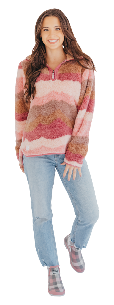 Y-Neck Pullover - Mountain - F21 - Simply Southern