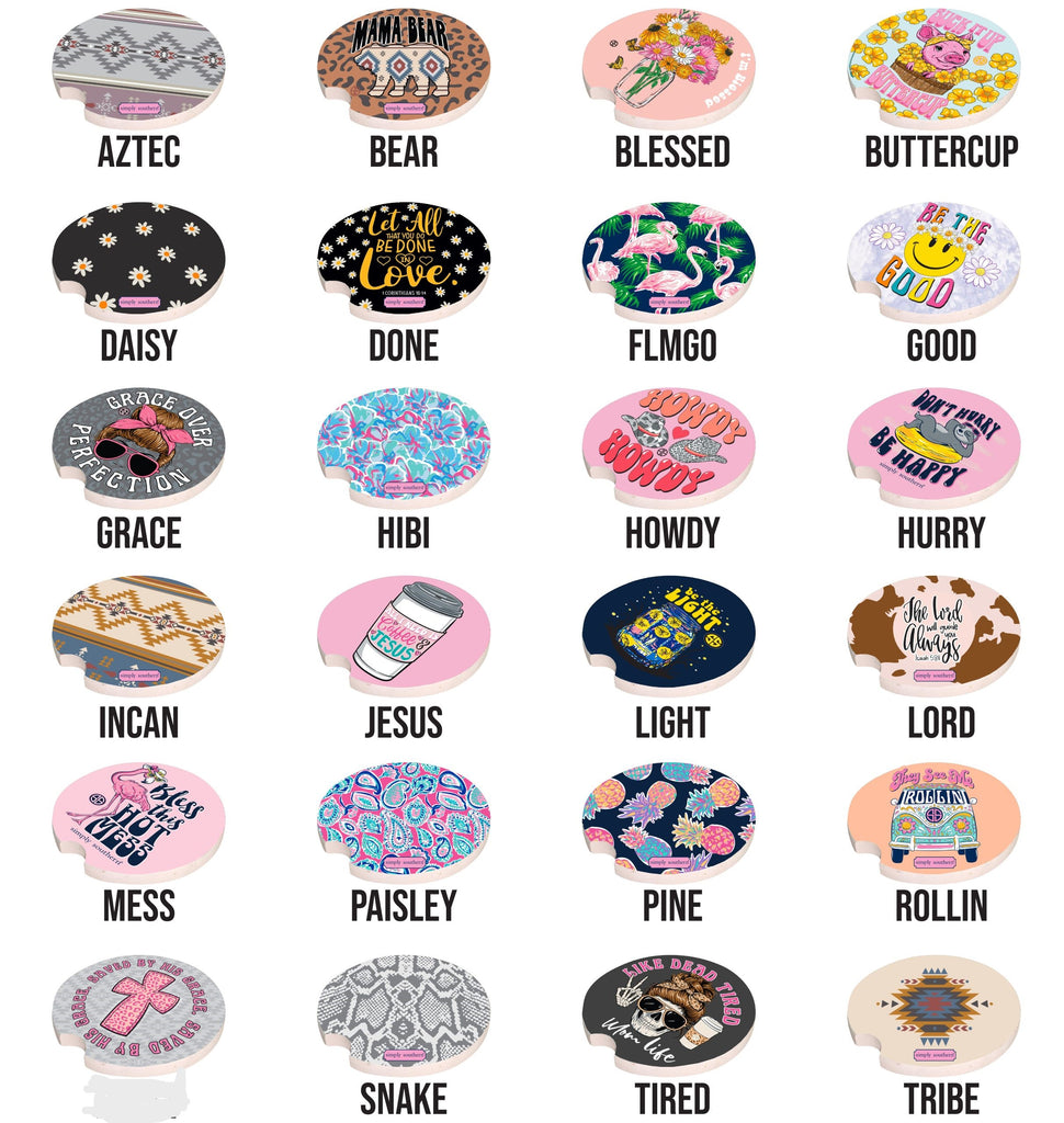 Car Coaster - Simply Life - F22 - Simply Southern