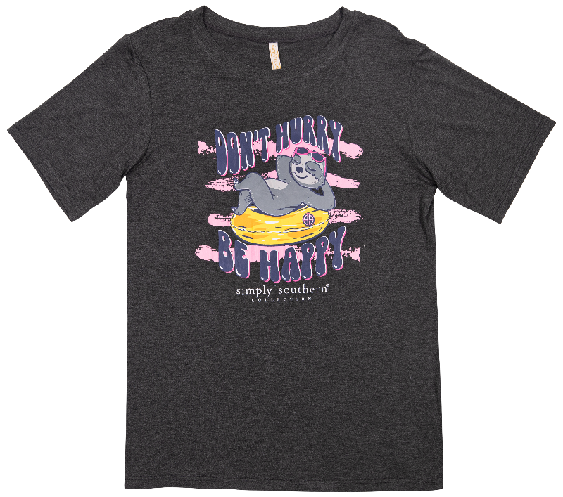 Don't Hurry Be Happy - Sloth - SS - F22 - Adult PJ Set