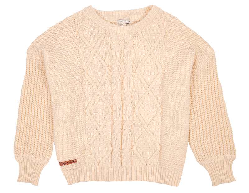 Preppy Sweater - Cream - F22 - Simply Southern