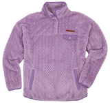 YOUTH Simply Soft Sherpa - Lilac - Pullover - F22 - Simply Southern