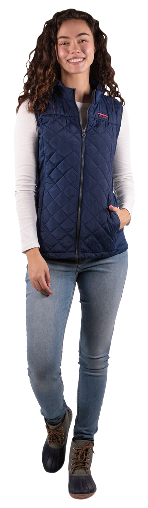 Simply Warm Vest - Azure Blue - SS - F22 - Adult Vest