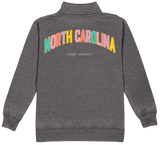 Quarter Zip Pullover - NC - North Carolina - SS - F22 - Adult Pullover