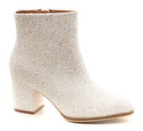Razzle Dazzle - White Glitter Boots - Hey Girl by Corkys
