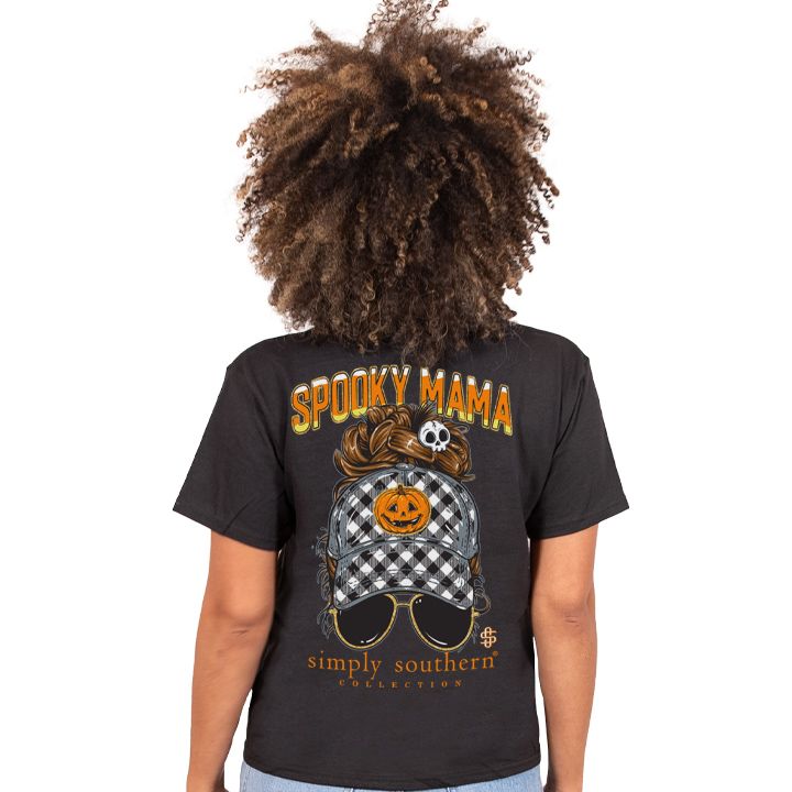 Spooky Mama - Halloween - Pumpkins - SS - S22 - Adult T-Shirt