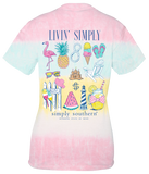 Livin' Simply Sunshine State of Mind - S23 - SS - Adult T-Shirt