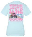 Somebody Please Take Me To The Beach - Jeep - S23 - SS - Adult T-Shirt