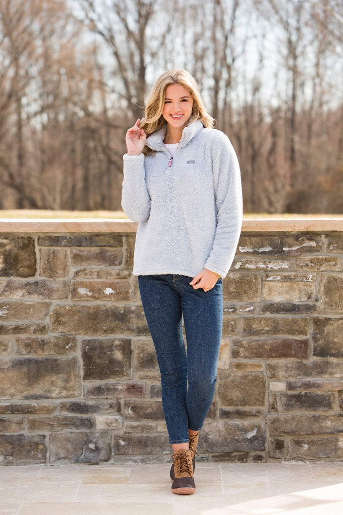 Simply Classic Sherpa Pullover - Winter - F22 - Simply Southern