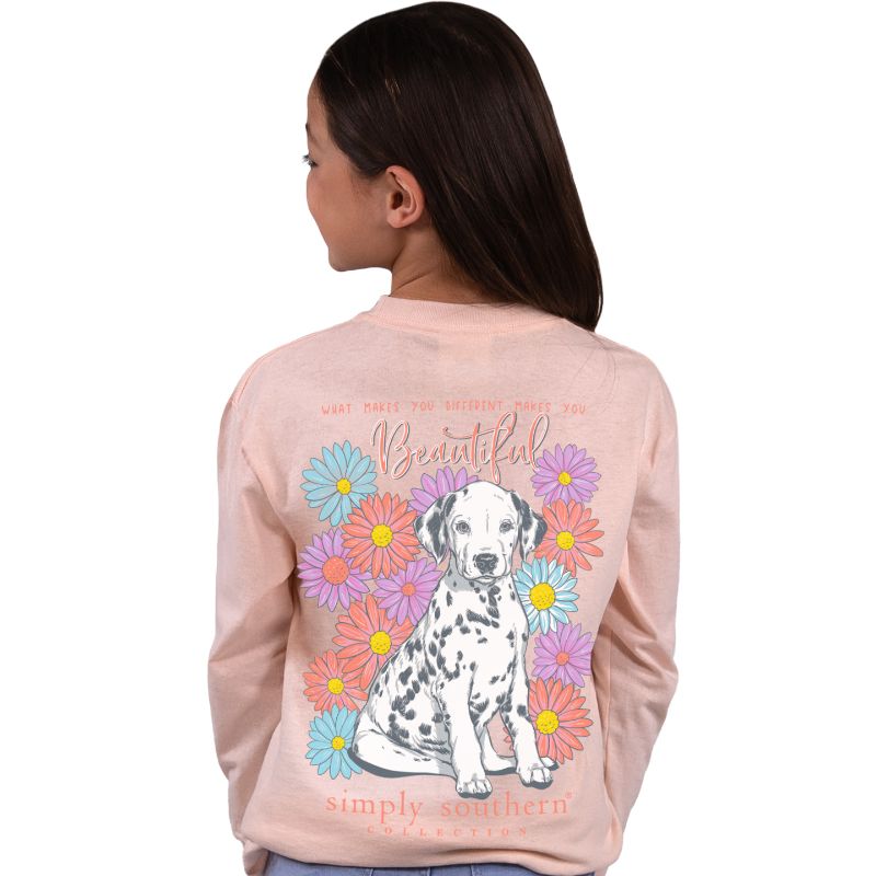 What Makes You Different Make You Beautiful - Dalmatian - SS - F22 - YOUTH Long Sleeve