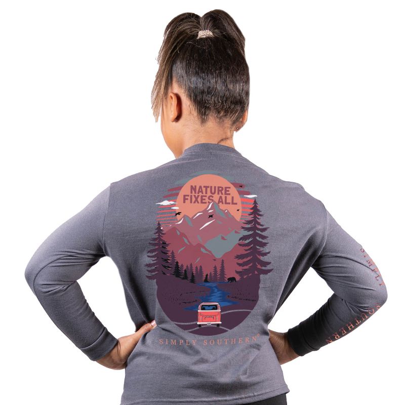 Nature Fixes All - Jeep - SS - F21 - YOUTH Long Sleeve