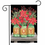 Joy Mason Jars - Garden Flag