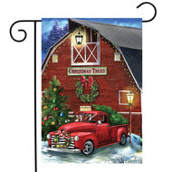 Christmas Tree Farm - Garden Flag